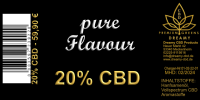20% CBD Bio-Hanfsamen&ouml;l (pure flavour)