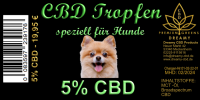 CBD f&uuml;r Hunde Broad Spectrum 5% CBD